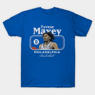 Tyrese Maxey Philadelphia Cover T-Shirt